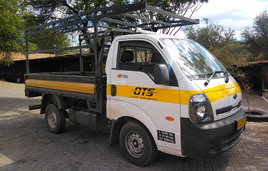 OTS Waste Management 1.5 ton transporters and tippers