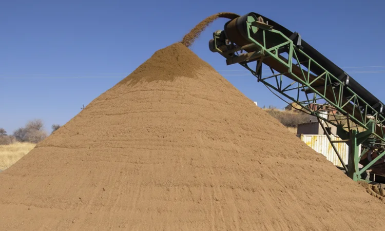 Building Sand supplied by KG Sand & Stone
